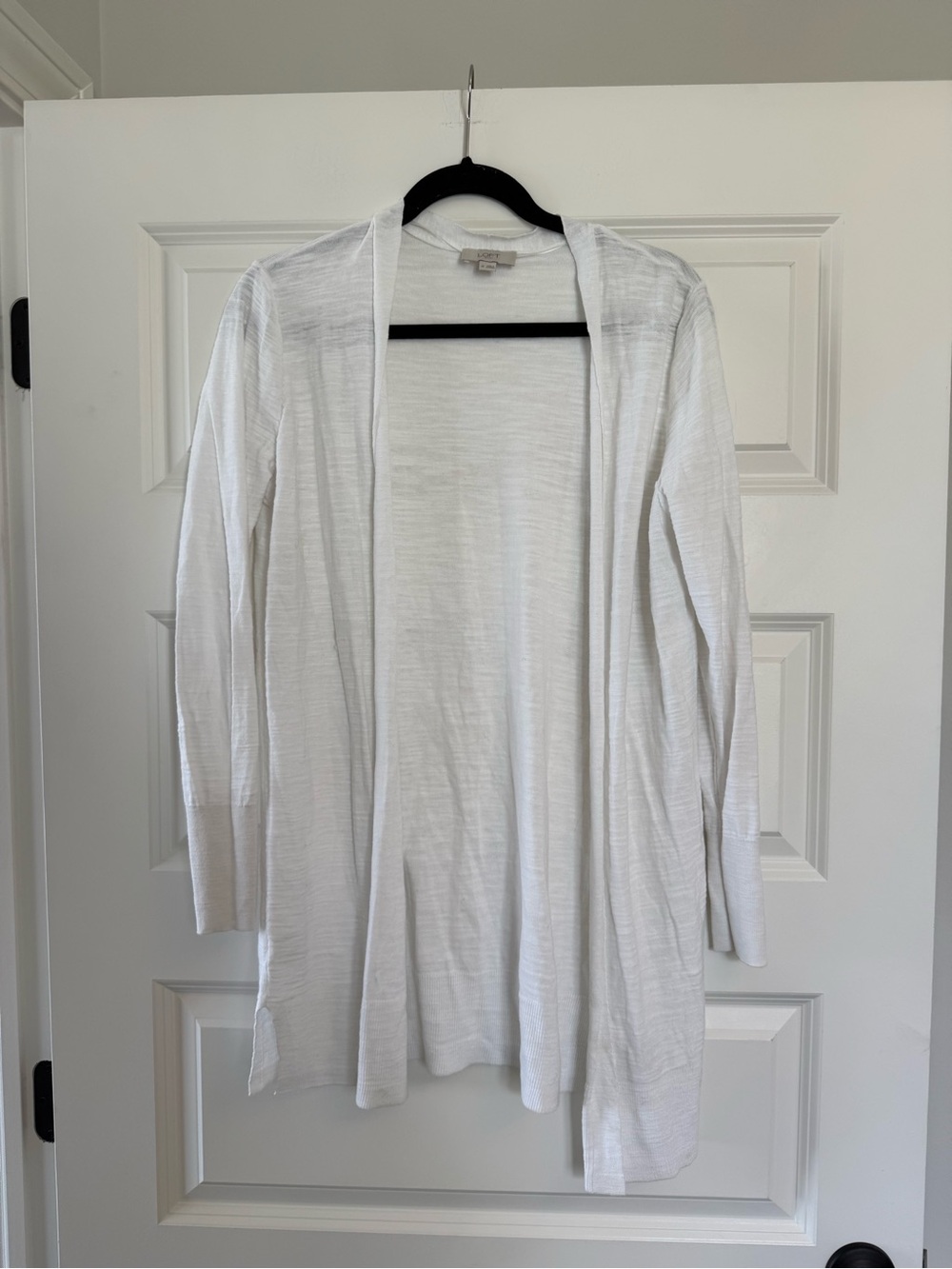 LOFT Open Front Long Cardigan